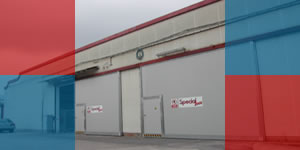 esterno stabilimento produzione di carte crespate